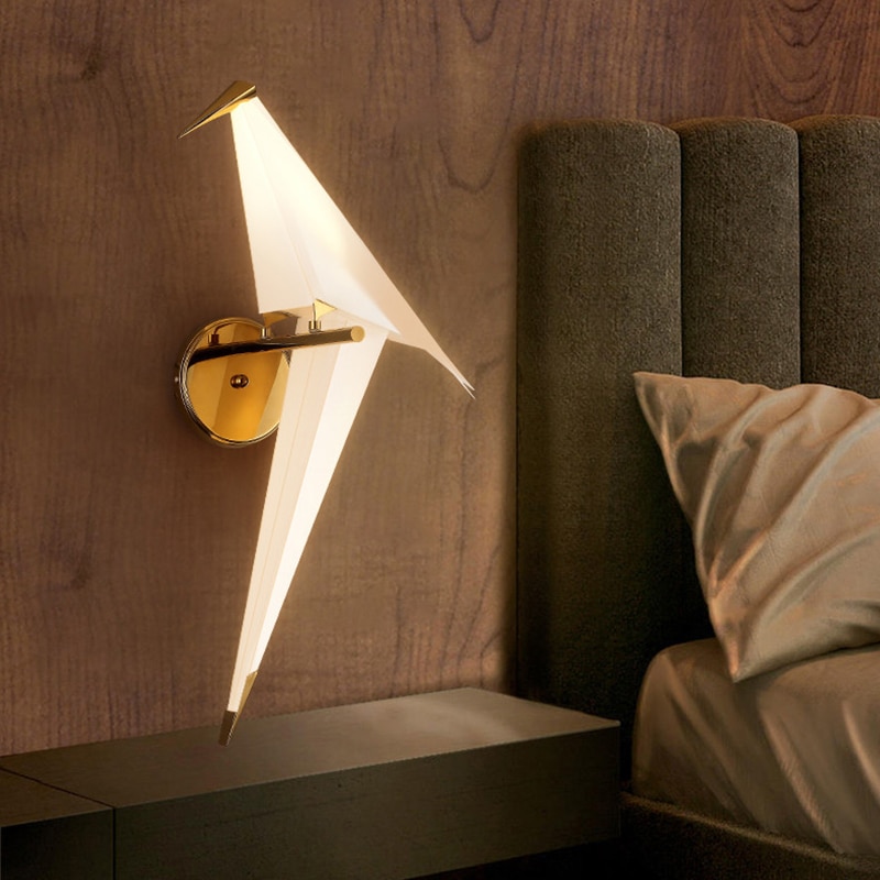 Paper Crane Inspired Wall Sconce - Sage Design Group - Annette Sage, CEO