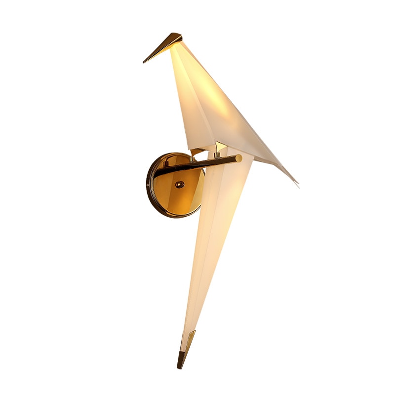 Paper Crane Inspired Wall Sconce - Sage Design Group - Annette Sage, CEO