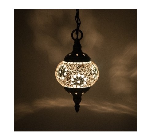 Ethnic Style Mosaic Pendant Lamp - Sage Design Group