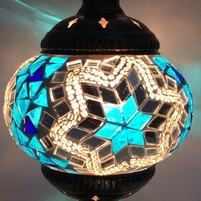 Ethnic Style Mosaic Pendant Lamp - Sage Design Group