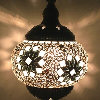 Ethnic Style Mosaic Pendant Lamp - Sage Design Group