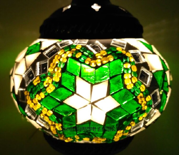 Ethnic Style Mosaic Pendant Lamp - Sage Design Group