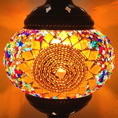 Ethnic Style Mosaic Pendant Lamp - Sage Design Group