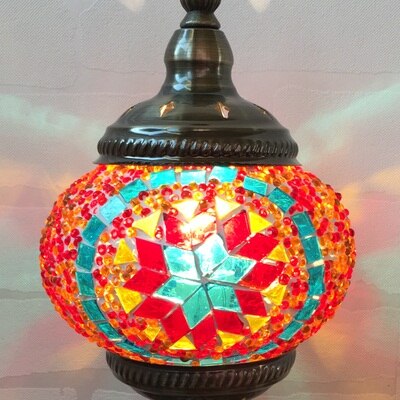 Ethnic Style Mosaic Pendant Lamp - Sage Design Group