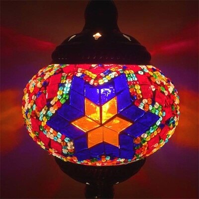 Ethnic Style Mosaic Pendant Lamp - Sage Design Group