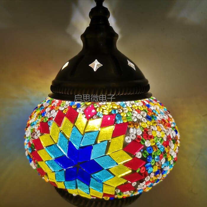 Ethnic Style Mosaic Pendant Lamp - Sage Design Group