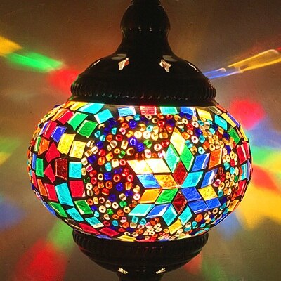 Ethnic Style Mosaic Pendant Lamp - Sage Design Group