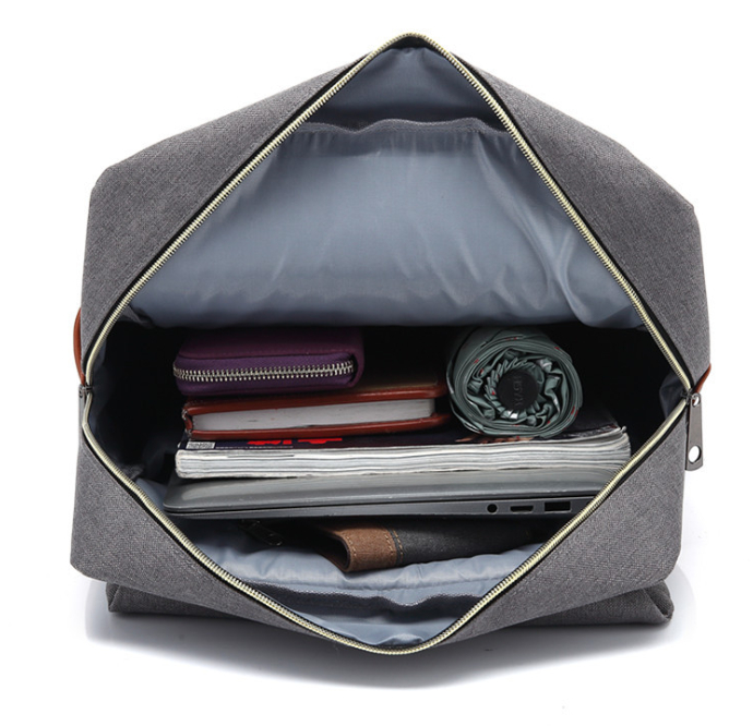 Postmodern Oxford Laptop Backpack - Image 3