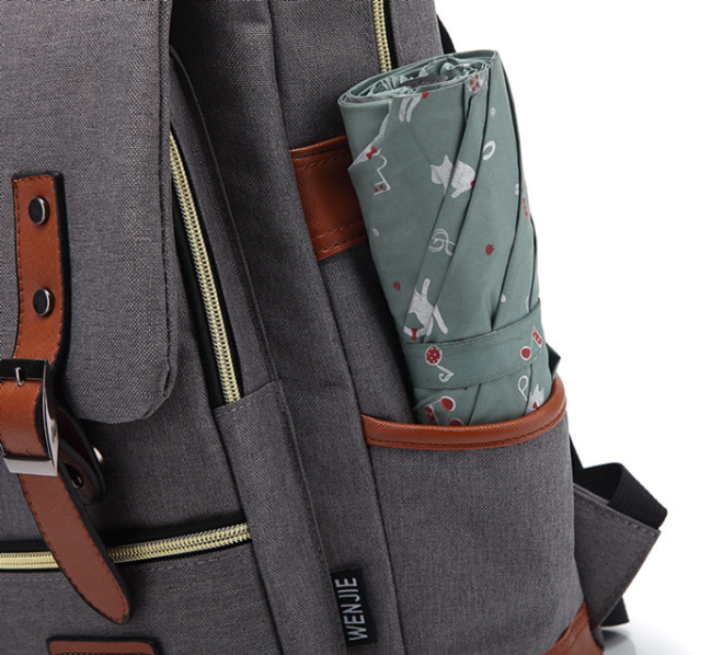Postmodern Oxford Laptop Backpack - Image 4