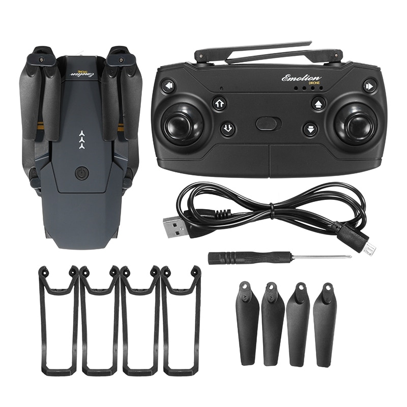 Foldable Quadcopter Pocket Drone with HD Camera - Image 6
