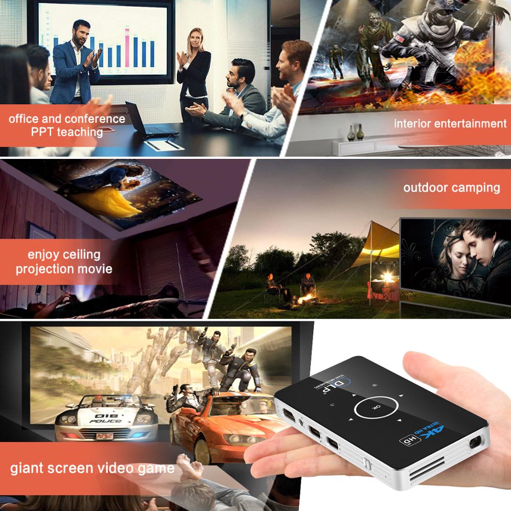 Mini WiFi 4K Portable Projector - Image 9