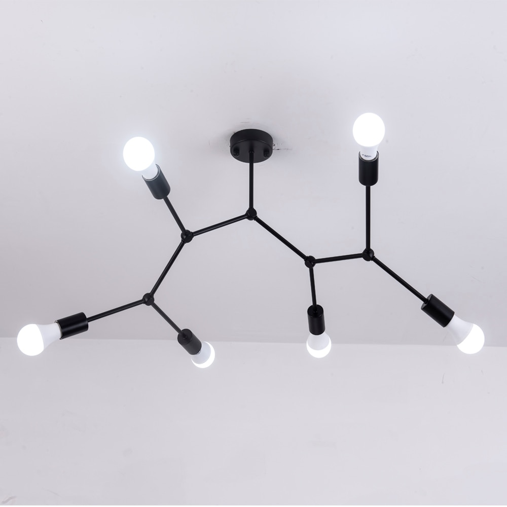 Abstract Molecular LED Ceiling Lamp - DREAMSPACE™ - Annette C. Sage Abstract Molecular LED Ceiling Lamp - Sage Design Group - Annette Sage