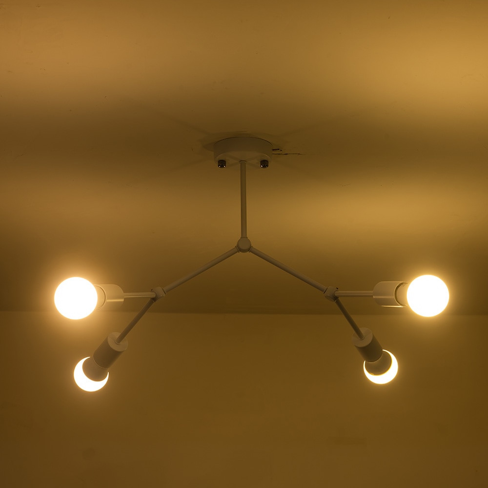 Abstract Molecular LED Ceiling Lamp - Image 5