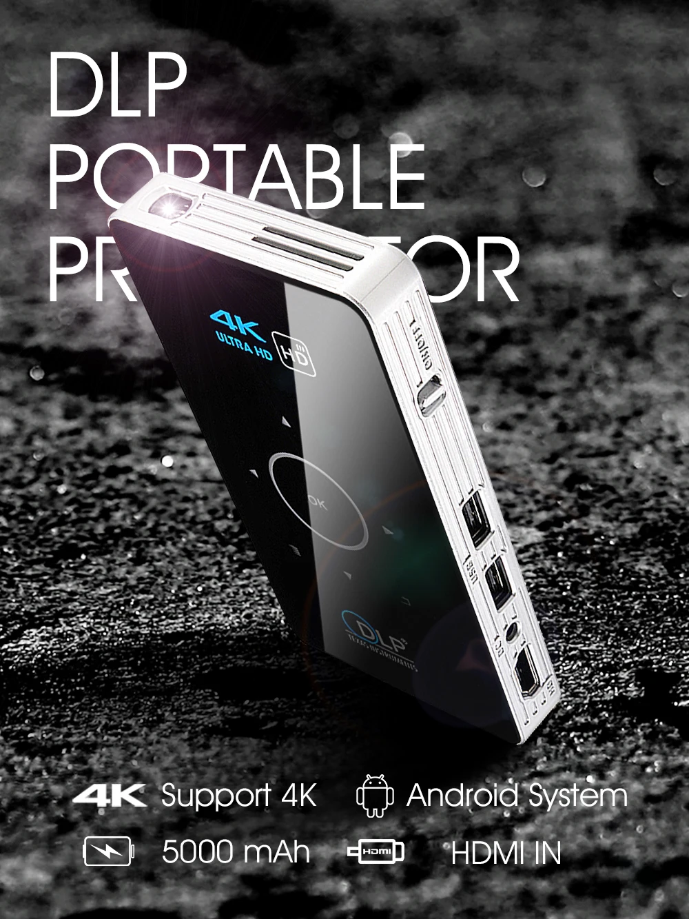 Mini WiFi 4K Portable Projector - Sage Design Group - Annette Sage, CEO