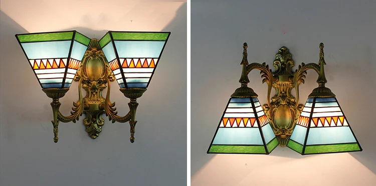 Vintage Stained-Glass Wall Sconce Collection - Sage Design Group - Annette Sage, CEO