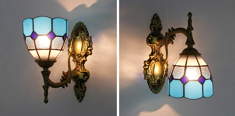 Vintage Stained-Glass Wall Sconce Collection - Sage Design Group - Annette Sage, CEO