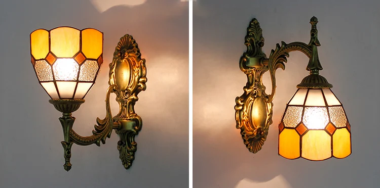 Vintage Stained-Glass Wall Sconce Collection - Sage Design Group - Annette Sage, CEO