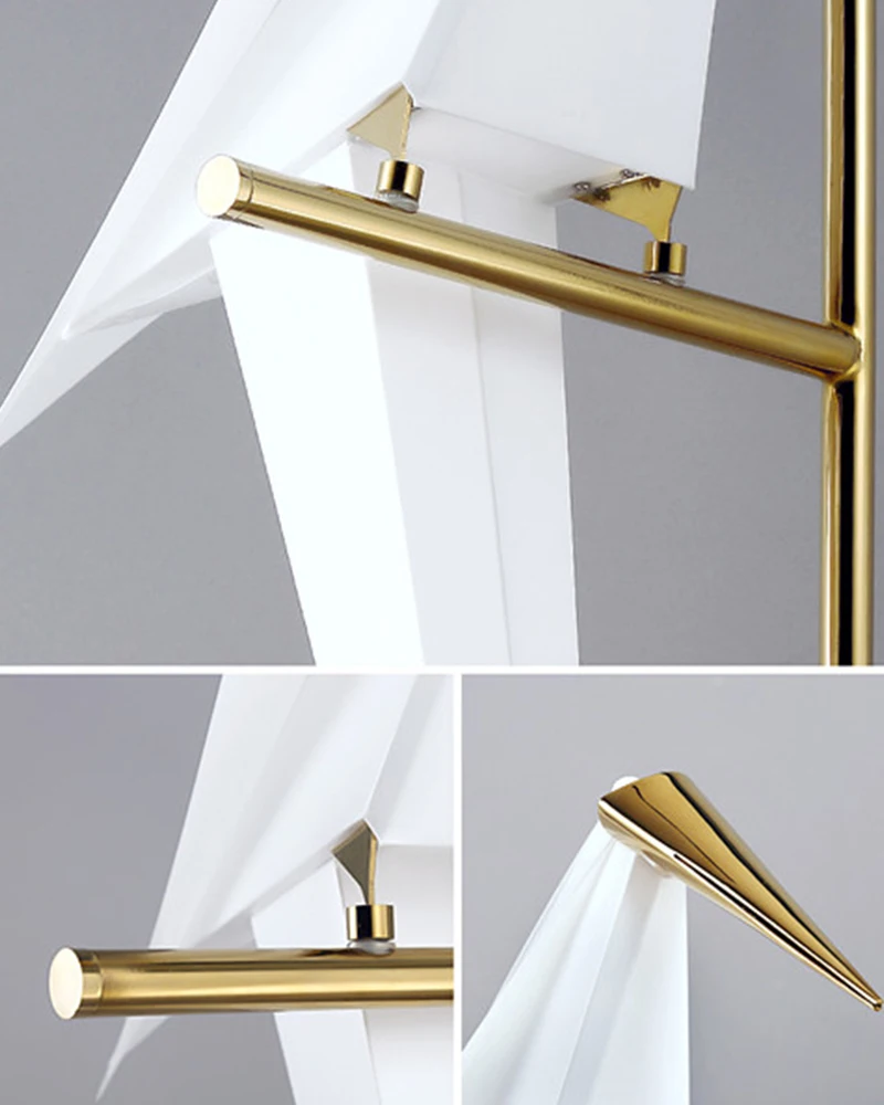 Paper Crane Inspired Wall Sconce - Sage Design Group - Annette Sage, CEO
