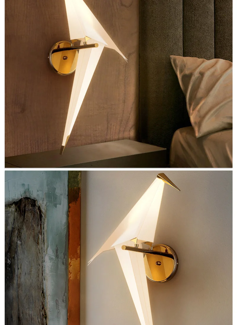 Paper Crane Inspired Wall Sconce - Sage Design Group - Annette Sage, CEO