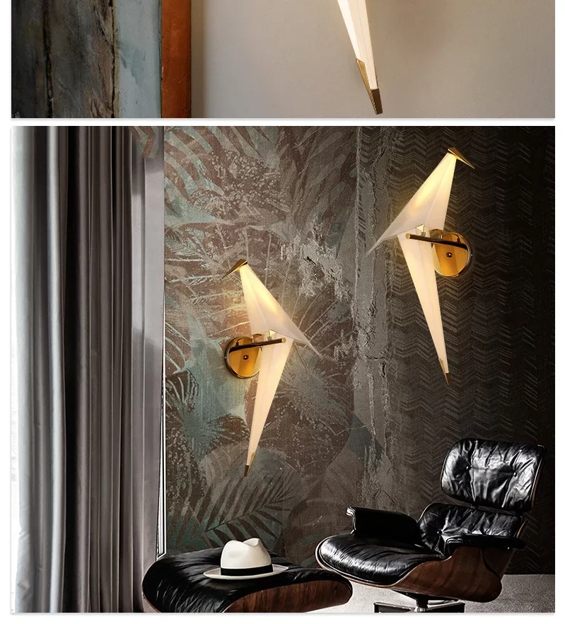 Paper Crane Inspired Wall Sconce - DREAMSPACE™ - Annette C. Sage, CEO Paper Crane Inspired Wall Sconce - Sage Design Group - Annette Sage, CEO