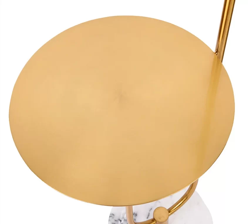Modern Style Floor Lamp with Round Table - Sage Design Group - Annette Sage, CEO