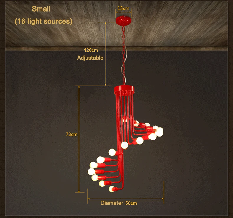 LED Spiral Staircase Chandelier Lamp - Sage Design Group - Annette Sage, CEO
